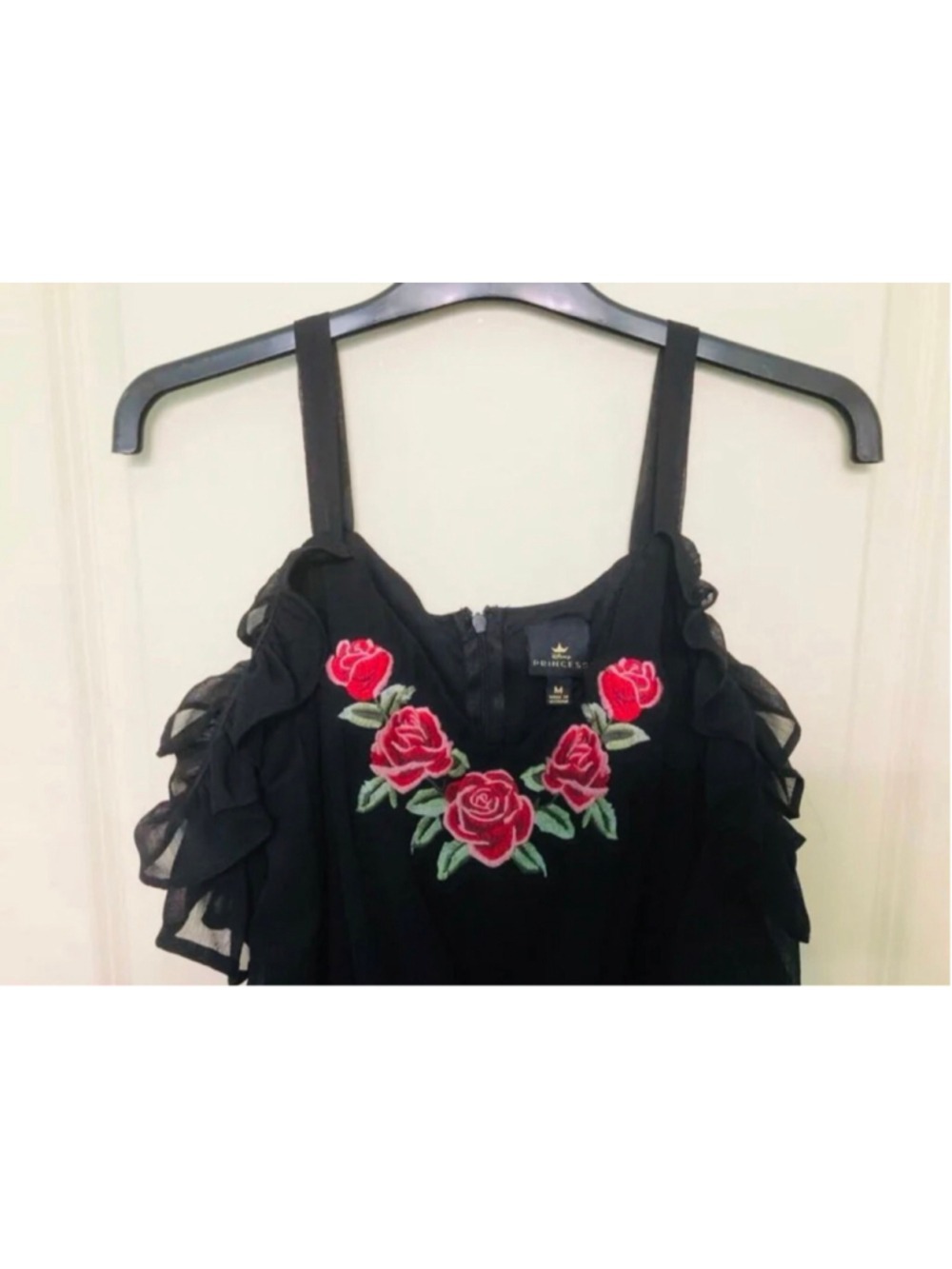 Disney Princess Belle Rose Romper Lingerie Teddy. Size M. Brand new. Sexy sheer - Picture 4 of 10
